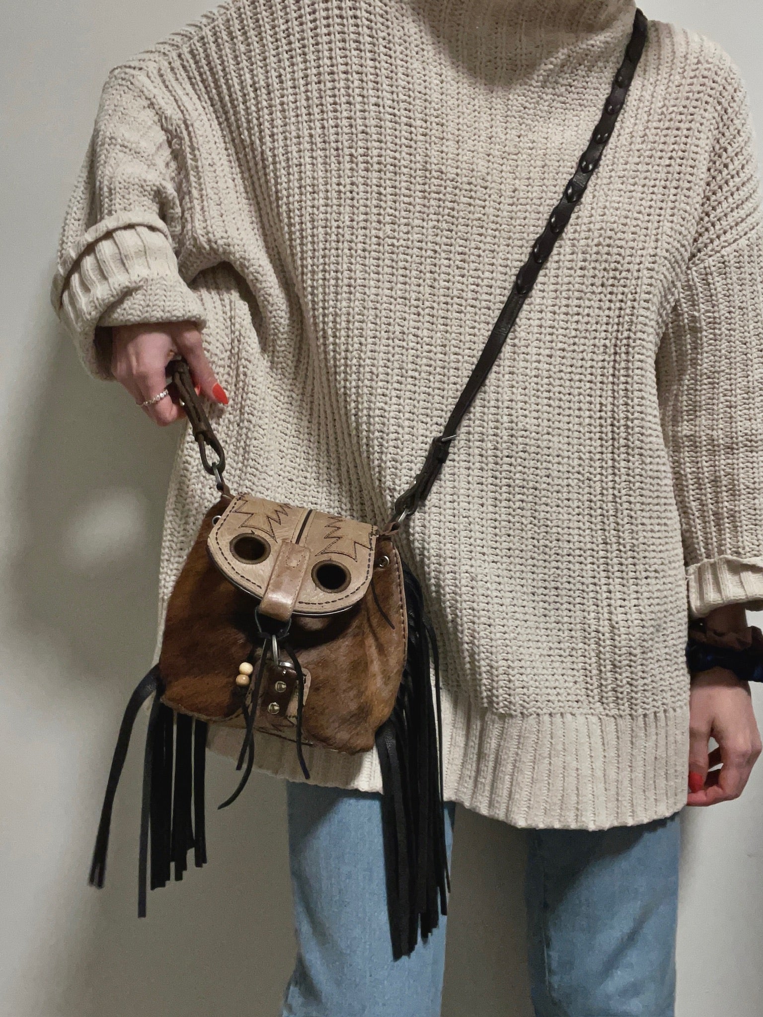 The Lissette - Dark Cowhide