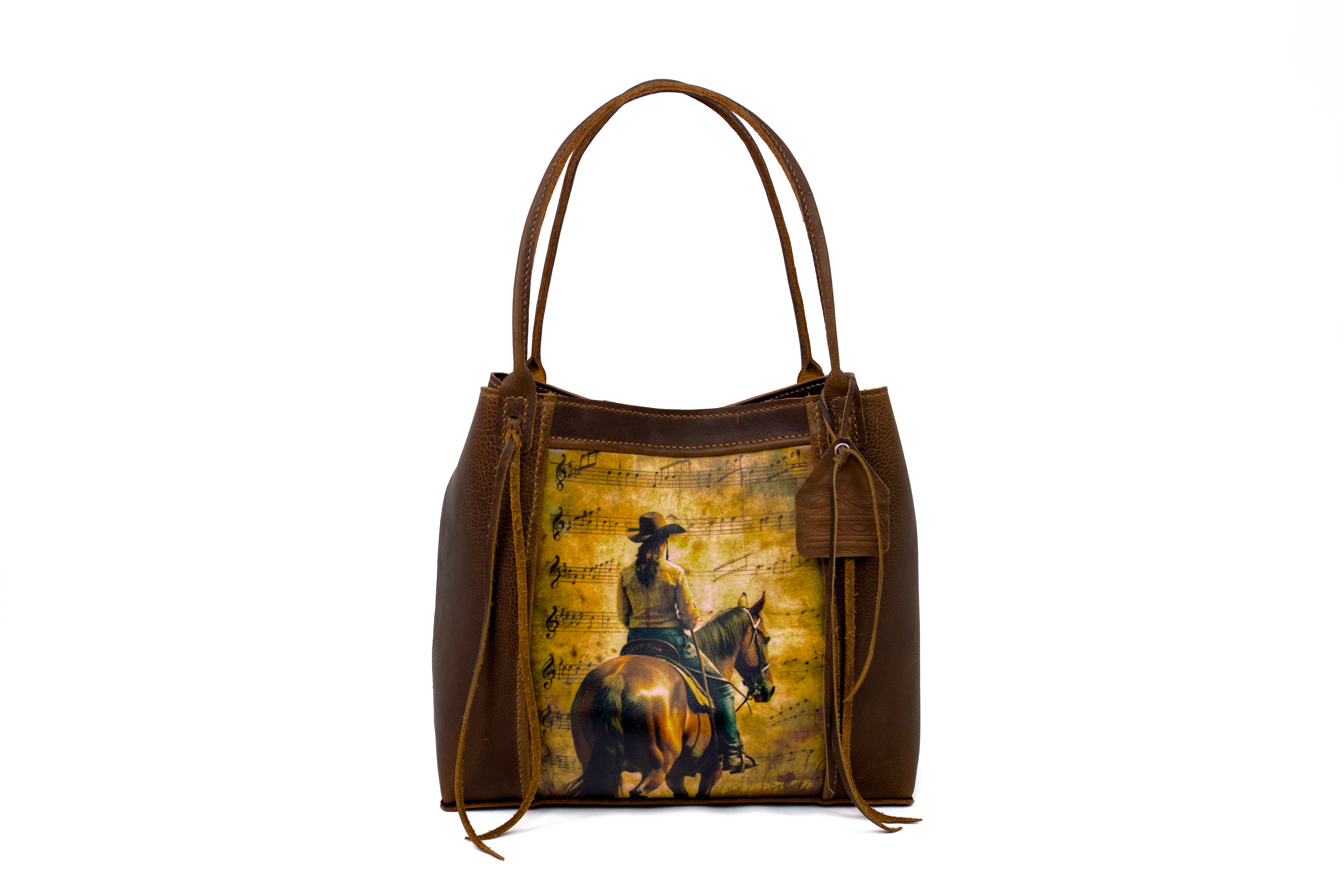 The Artisan Tote - "Ride On"