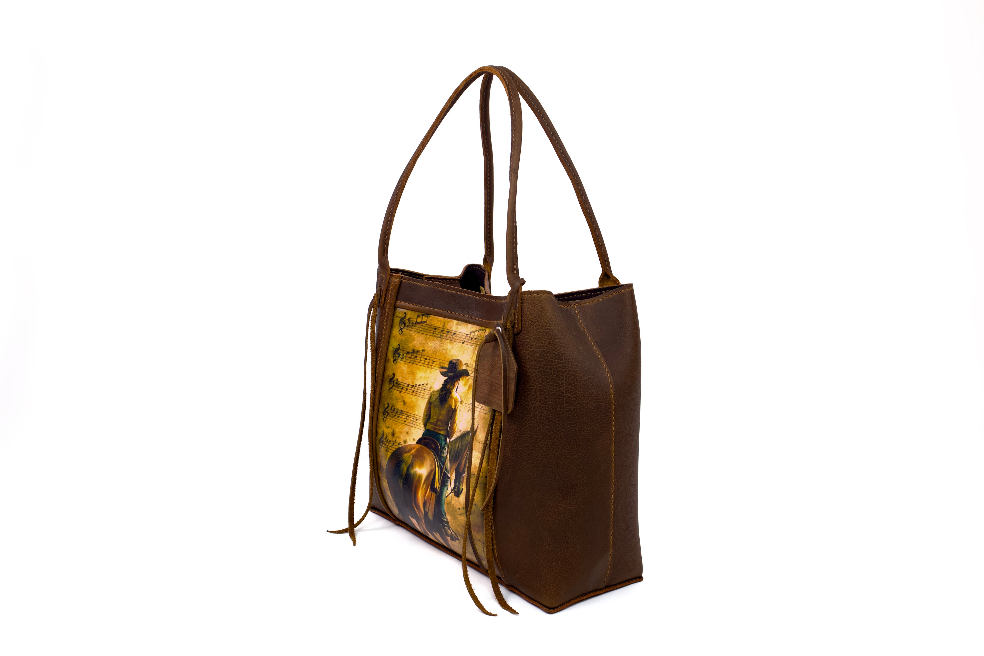 The Artisan Tote - "Ride On"