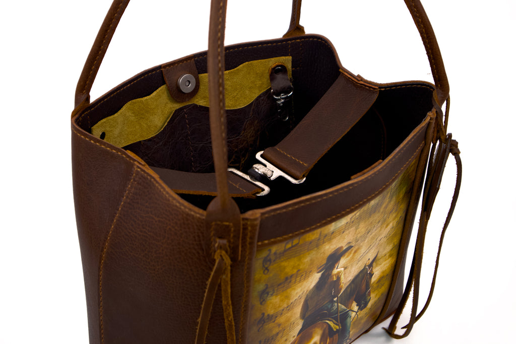 The Artisan Tote - "Ride On"