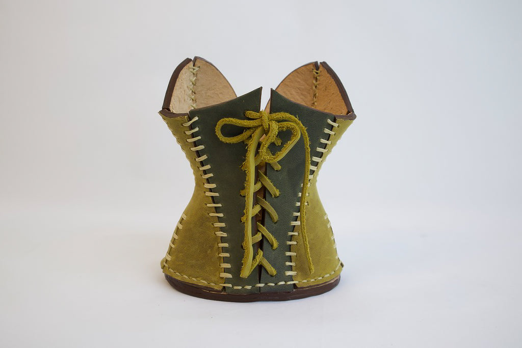 Corset Blush Brush Holder - Green
