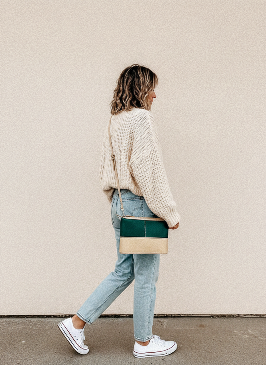 Oversized sweater influencer style